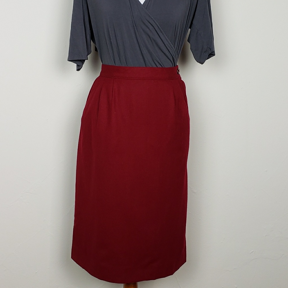 Pendleton wool skirt